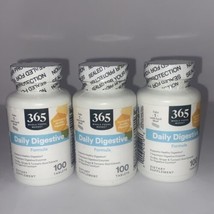 3 Pack 365 Whole Foods Market, Daily Digestive Formula, 100 Tablets - Exp: 05/25 - £14.22 GBP