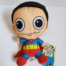 Superman Plush Superboy DC Comics 11&quot; Caricature Toy Factory Stuffed - £3.92 GBP