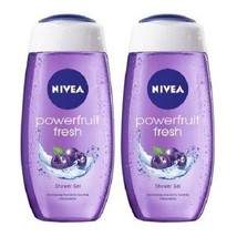 Nivea Powerfruit Shower Gel, 250ml (Pack of 2) free shipping world - £24.85 GBP