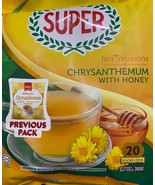 Pack of 8, Super Tea Infusions Chrysanthemum With Honey 360g / 12.7 Oz - $1,447.45 MXN