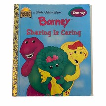 Little Golden Book Barney Sharing Is Caring Children’s Illustrated - £4.69 GBP