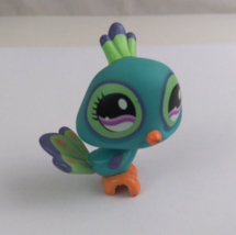 2007 Hasbro LPS Littlest Pet Shop #869 Peacock 2" Collectible Toy Figure - £3.86 GBP