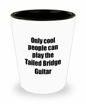 Tailed Bridge Guitar Player Shot Glass Musician Funny Gift Idea For Liquor Lover - £10.26 GBP