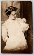RPPC York PA Lillie Leonard and Robert Witman Woman Baby Studio Postcard H21 - £11.76 GBP