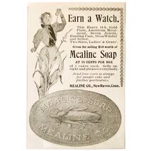 Mealine Soap Company 1897 Advertisement Victorian Hygiene New Haven ADBN... - $14.01 CAD