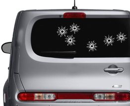 Realistic Bullet Hole Decals (Set of 3 Items) – Waterproof Décor Vinyl S... - $5.49