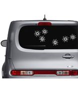 Realistic Bullet Hole Decals (Set of 3 Items) – Waterproof Décor Vinyl Stickers - $5.49