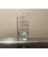 PALM TREE TIKI BAR RESTAURANT HONOLULU HAWAII SHOT GLASS - £8.54 GBP