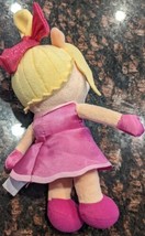 Disney Junior Muppet Babies 8” Baby Miss Piggy Plush Doll Stuffed Toy Just Play - £7.96 GBP