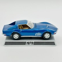 1970 Corvette 1/43 DANBURY MINT &quot;50 Years of Corvette&quot; Blue Muscle Car - £15.50 GBP