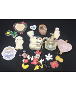 Lot Of 16 Random Vintage Refrigerator Magnets Disney Pillsbury - £8.44 GBP