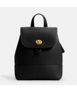 Coach Glovetanned Leather Turnlock Backpack ~NWT~ CCC52 Black - $311.85