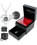  Rose Flower Romantic Gift for Her Women Girlfriend Mom Wife on Valentin... - £26.93 GBP+