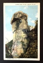 Chimney Rock in the Land of the Sky North Carolina PC Posted 1926 - £4.68 GBP
