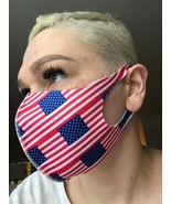 American Flag Unisex Face Mask Reusable Washable Cover Mask - £4.62 GBP