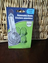 Greenbrier International 4pc Removable Hooks-Holds Up To 1lb.-Brand New-... - $8.79