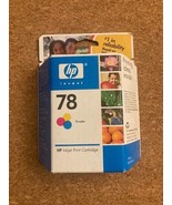 Genuine HP 78 Inkjet Print Cartridge Tri Color HP Ink Print Exp - 05/2008 - $4.20