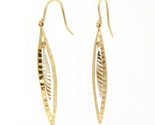 Women&#39;s Earrings 14kt Yellow and White Gold 366297 - $99.00
