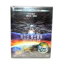New Sealed Movie Independence Day:Resurgence Steelbook BD Blu-ray+Blu-Ray3D BD50 - £29.72 GBP