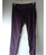 Idealogy Athletic Purple Workout Capri&#39;s Womens Size Large - $279.35 MXN