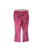 Levis Jeans For Girls Size 12 Corduroy Pants Bootcut Mauve - £23.29 GBP