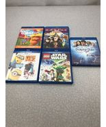 Lot Of 5 Childrens Blu-Ray Dr Seuss Despicable Me Lego Star Wars KG AA - $272.62 MXN
