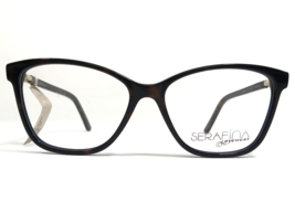 Serafina Eyeglasses Frames Alana TORTOISE/BLUE Cat Eye Full Rim 52-16-140 - £36.81 GBP