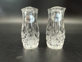 Gorham full lead crystal salt &amp; pepper shakers - $175.45 MXN