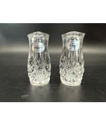 Gorham full lead crystal salt &amp; pepper shakers - $175.45 MXN
