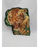 Vintage Tiger In Jungle Diecut - $471.22 MXN
