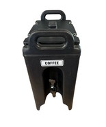 Cambro 250LCD Black 2.5 Gallon Beverage &quot;Camtainer&quot; - $89.95