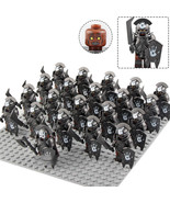 21pcs/set Uruk-Hai Orc Warriors Lord of the Rings Custom Minifigures Toys - £21.43 GBP