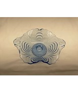 Cambridge Glass TAB HANDLE PEDESTAL BOWL Moonlight Blue SEE LISTING estate - $20.77 CAD