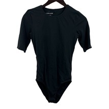 Everlane Black Short Sleeve Bodysuit Small New - £22.23 GBP