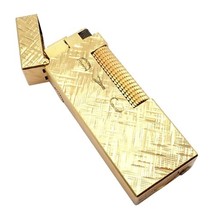 Vintage Dunhill Gold Plated Rollagas Lighter 1970&#39;s Monogrammed - $750.00
