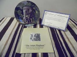 WS George plate The Asian Elephant by Will Nelson CP769 - £10.18 GBP