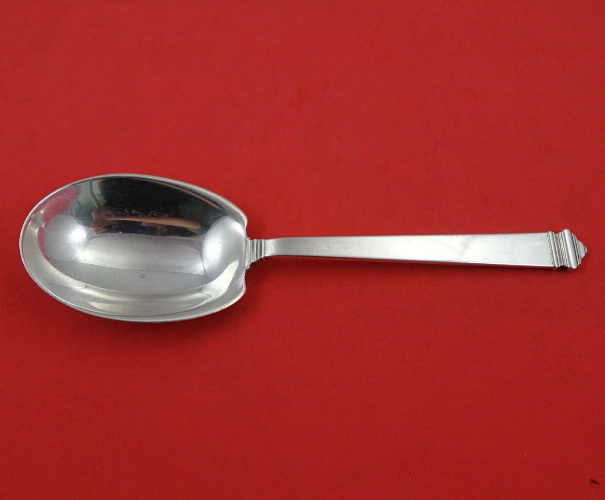 Primary image for Hampton by Tiffany and Co Sterling Silver Preserve Spoon 7 3/4" Serving Heirloom