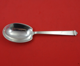 Hampton by Tiffany and Co Sterling Silver Preserve Spoon 7 3/4&quot; Serving Heirloom - £202.60 GBP
