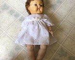 Vintage American Character Tiny Tears Doll Short Hair Rubber Body Workin... - $55.74