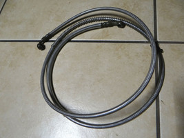 Brake Clutch Hose Line, Braided Steel, 72.5&quot; 184cm, Motorcycle Scooter ATV - £3.08 GBP