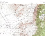 Paradise Peak Quadrangle, Nevada 1948 Topo Map USGS 15 Minute Topographic - $22.89