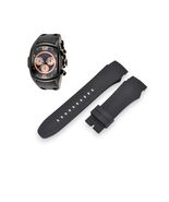 Lupah 10287 26mm Black Rubber Watch Strap For Invicta - $34.99