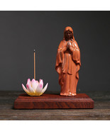 Our Lady Ceramic Jesus Incense Burner Home Craft Ornament Creative - $1,620.93 MXN