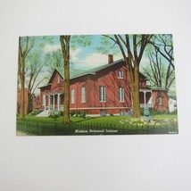 Antique Richmond Indiana Postcard Museum Hicksite Friends Meeting House UNPOSTED - £7.86 GBP