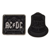 New Collectible Label Pin Set AC/DC Rock Band Iconic - £8.77 GBP