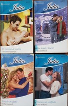 Lot of 4 Harlequin JULIA Romance Pocketbooks, Spain (JUL-331) - £4.80 GBP