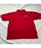 Outer Banks Mens Nissan Polo Shirt Red Short Sleeve 100% Cotton 2XL - £12.41 GBP