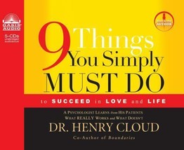 9 Things You Simply Must Do : To Succeed in Love and Life by Henry Cloud... - $2.70