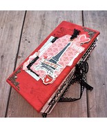 France junk journal handmade Vacation in Paris junk book for sale holidays - $500.00