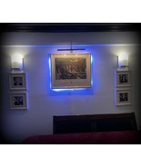 US ARMY MERRY CHIRSTMAS 1776 PRINT IN WHITE WOODEN GLASS FRAME FRAMED 23... - $245.52 CAD